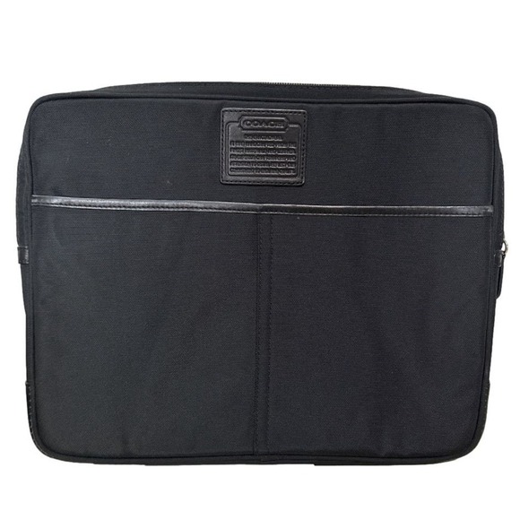 COACH Black Laptop / Tablet Case - Picture 1 of 10